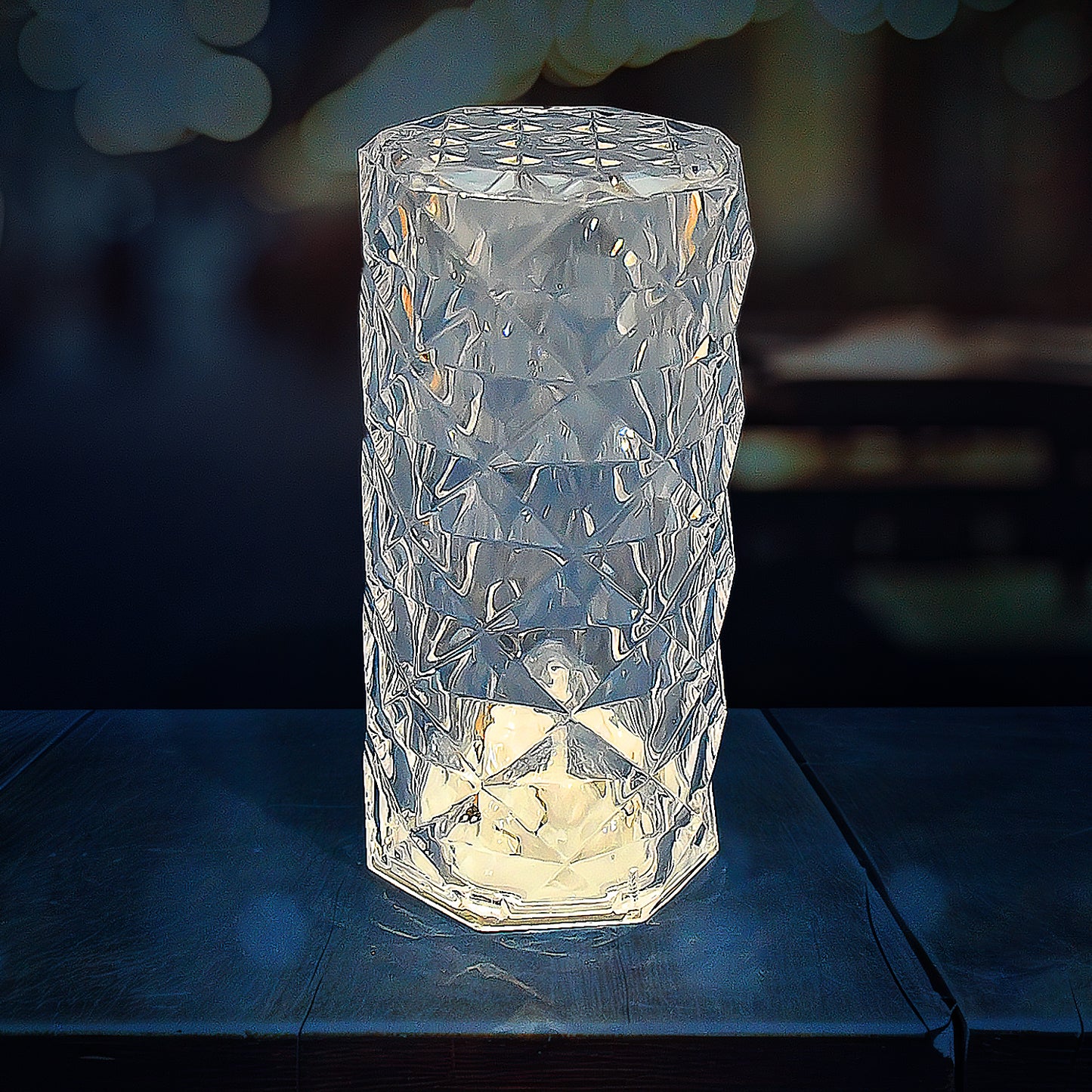 6240 Diamond Table Lamp Candles For Home Decoration Crystal Candle Lights