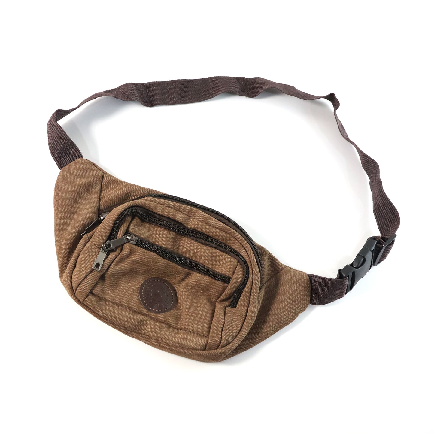 Stylish Canvas Waist Bag For Men Women (1 Pc)