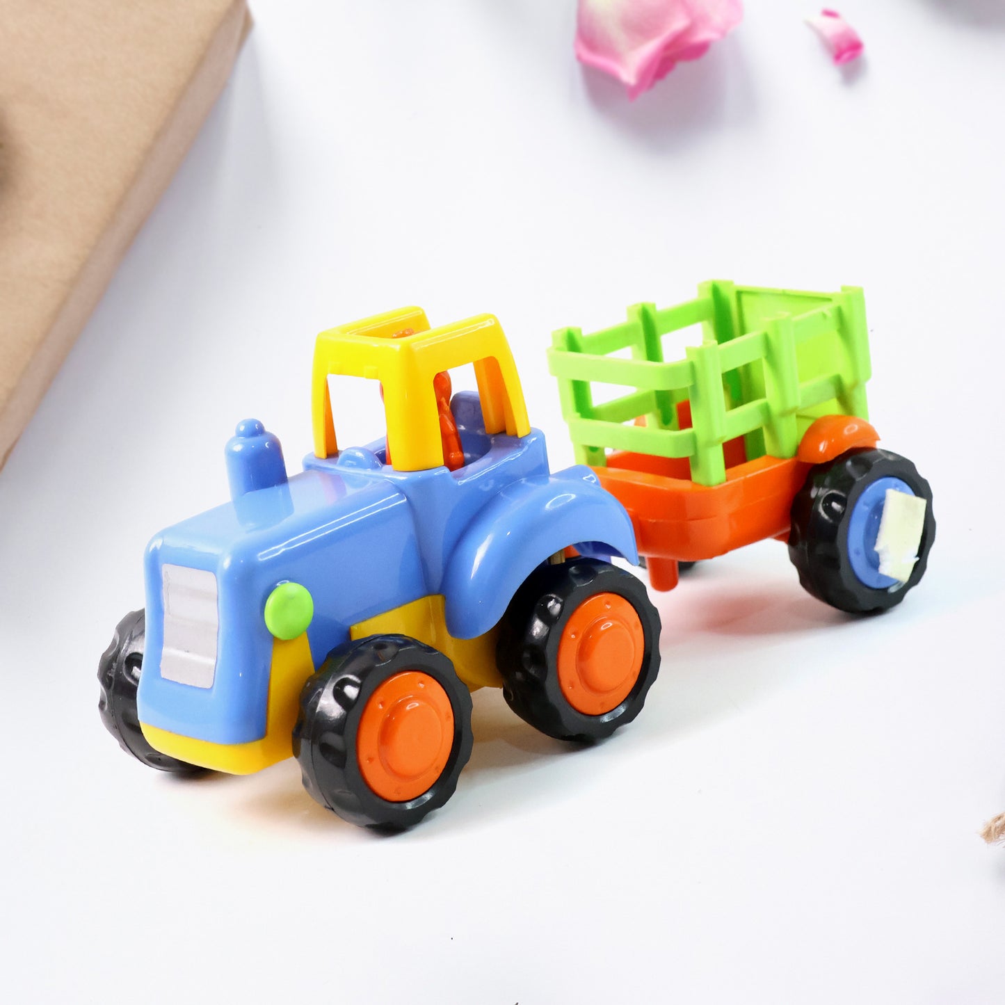 Funwoods Construction Vehicle Toy Set For Kids (4 Pc)