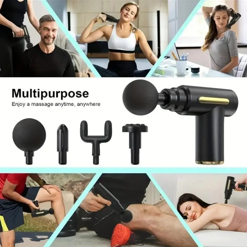 Deep Tissue Percussion Body Massage Machine For Pain Relief