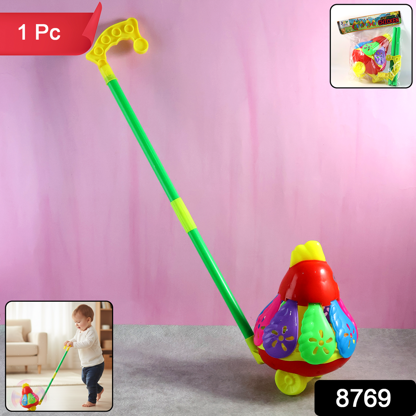 Carnival Chicken Toy For Kids 1 Pc