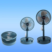 Telescopic Electric Desktop Fan Height Adjustable Foldable  Portable For Travelcarry  Silent Table Top Personal Fan For Bedside Office Table (Battery Not Include)