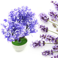 Wild Artificial Flower Plants With Cute Pot  Flower Plant For Home Office Decor  Tabletop And Desk Decoration  Artificial Flower For Balcony Indoor Decor Plants For Living Room (1 Pc)