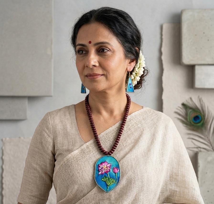 Lotus Bloom Embroidery Set